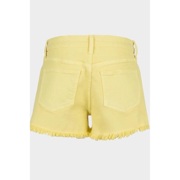 NEW KUT FROM THE KLOTH jane high rise short in lemon drop - Picture 5 of 5